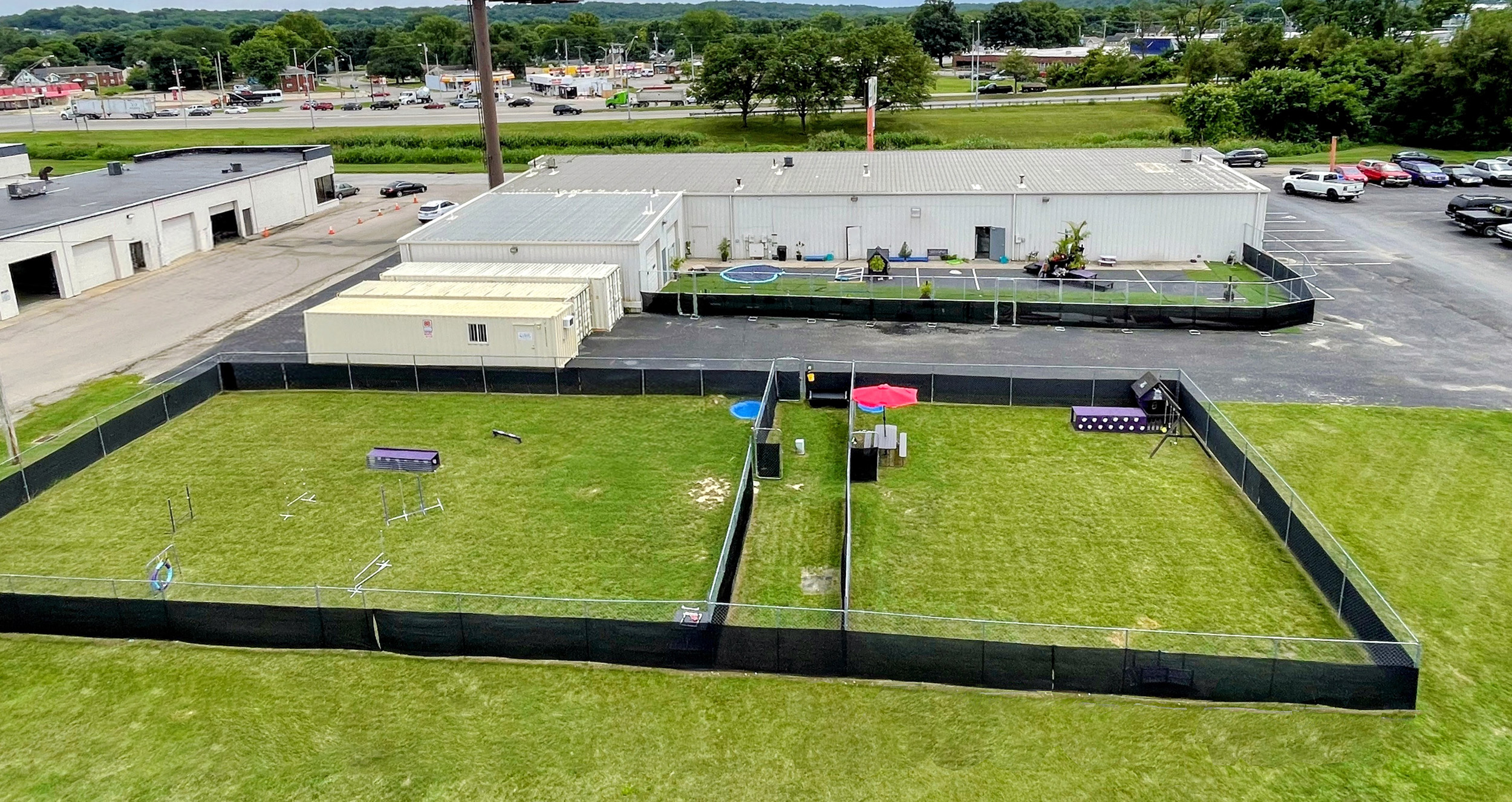 Frey's Place outdoor dog park